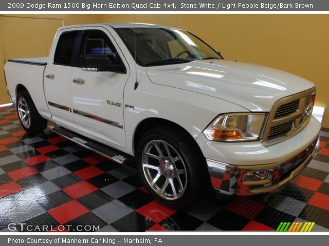 2009 Dodge Ram 1500 Big Horn Edition Quad Cab 4x4 in Stone White