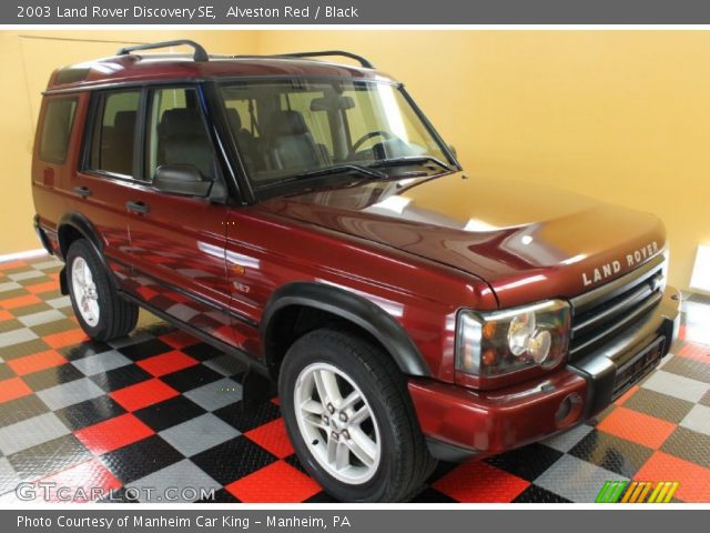 2003 Land Rover Discovery SE in Alveston Red