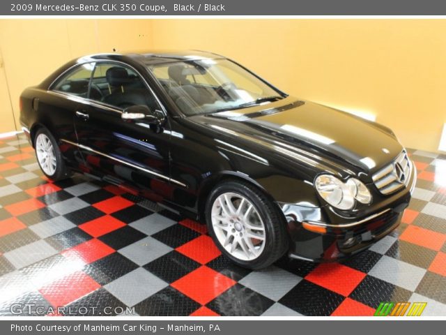 2009 Mercedes-Benz CLK 350 Coupe in Black