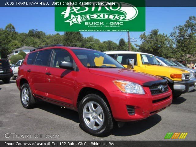 2009 Toyota RAV4 4WD in Barcelona Red Metallic