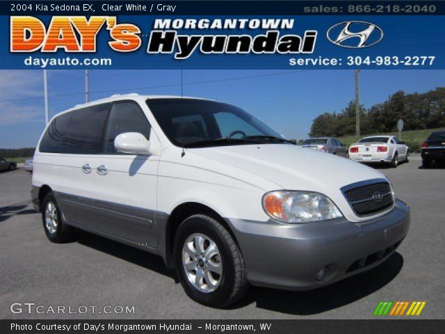 2004 Kia Sedona EX in Clear White