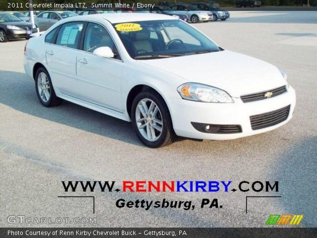2011 Chevrolet Impala LTZ in Summit White