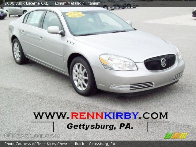 2008 Buick Lucerne CXL in Platinum Metallic