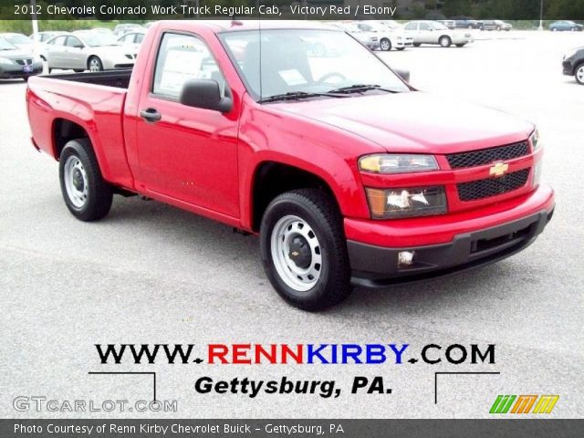 2012 Chevrolet Colorado Work Truck Regular Cab in Victory Red