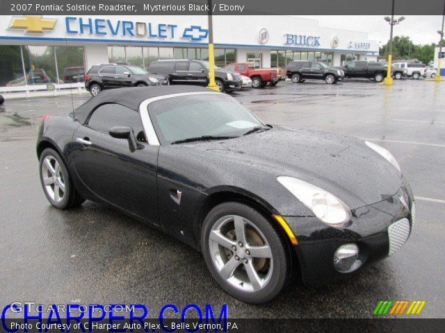2007 Pontiac Solstice Roadster in Mysterious Black