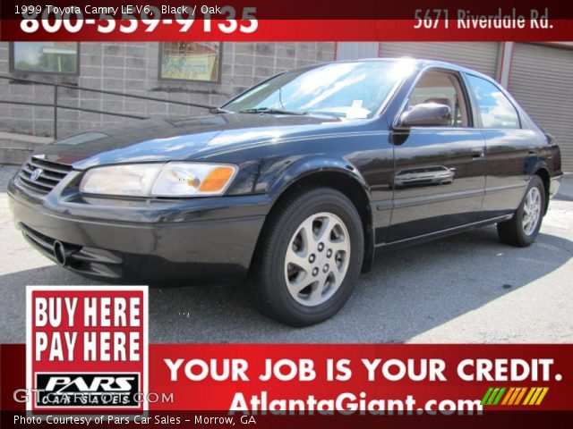 1999 Toyota Camry LE V6 in Black