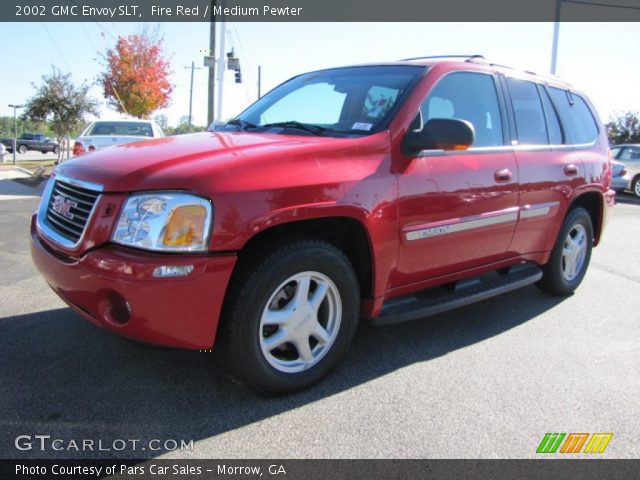 2002 GMC Envoy SLT in Fire Red
