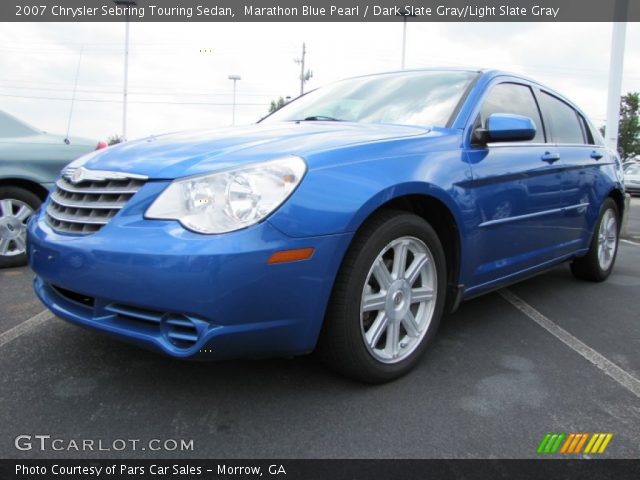 2007 Chrysler Sebring Touring Sedan in Marathon Blue Pearl