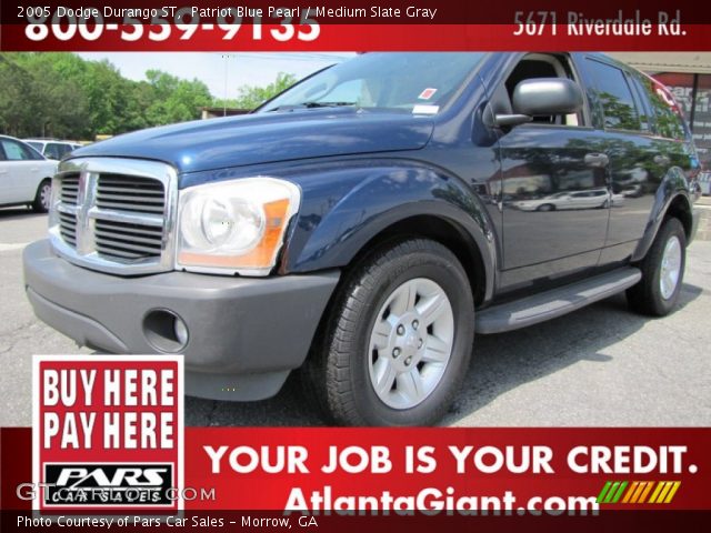 2005 Dodge Durango ST in Patriot Blue Pearl