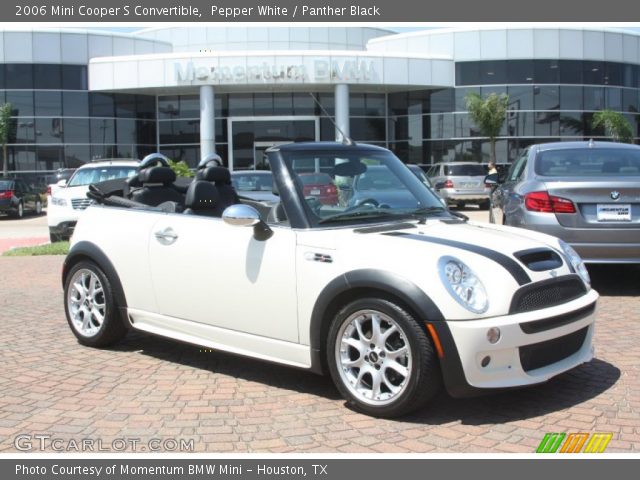 2006 Mini Cooper S Convertible in Pepper White