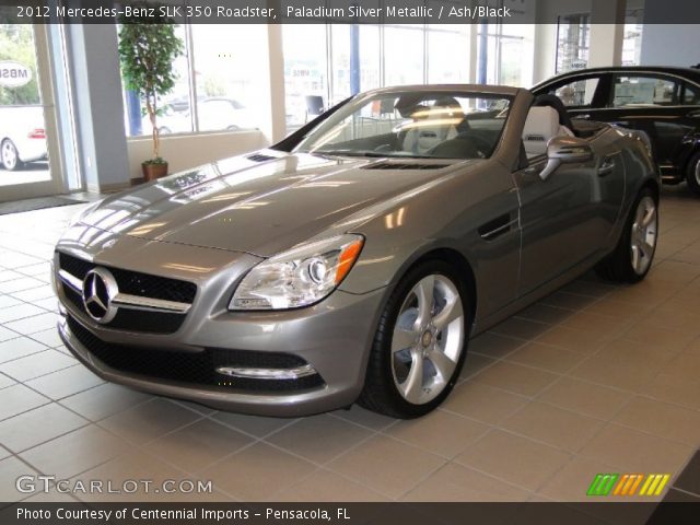 2012 Mercedes-Benz SLK 350 Roadster in Paladium Silver Metallic