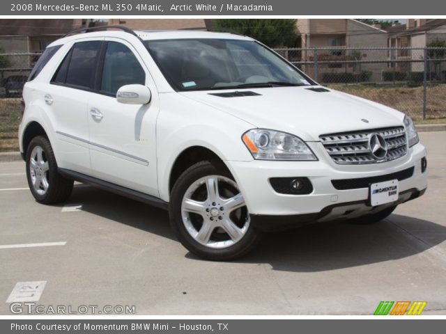 2008 Mercedes-Benz ML 350 4Matic in Arctic White