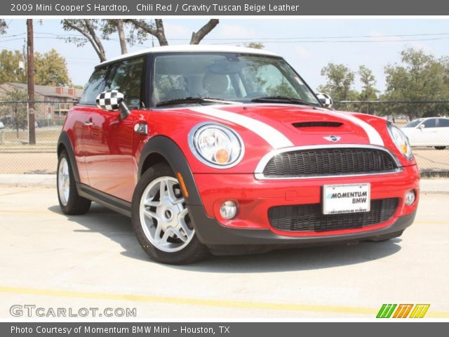 2009 Mini Cooper S Hardtop in Chili Red