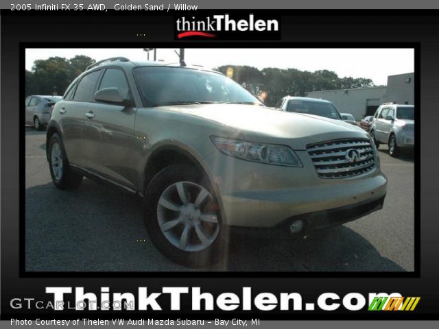 2005 Infiniti FX 35 AWD in Golden Sand
