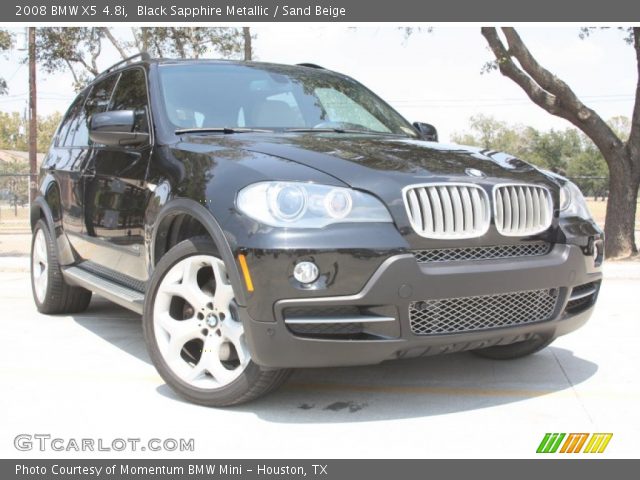 2008 BMW X5 4.8i in Black Sapphire Metallic