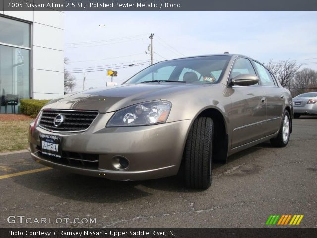 2005 Nissan Altima 2.5 SL in Polished Pewter Metallic