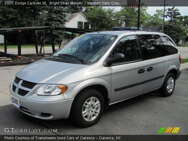 2007 Dodge Caravan SE in Bright Silver Metallic