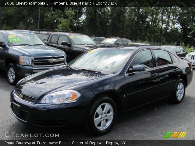 2008 Chevrolet Impala LT in Imperial Blue Metallic