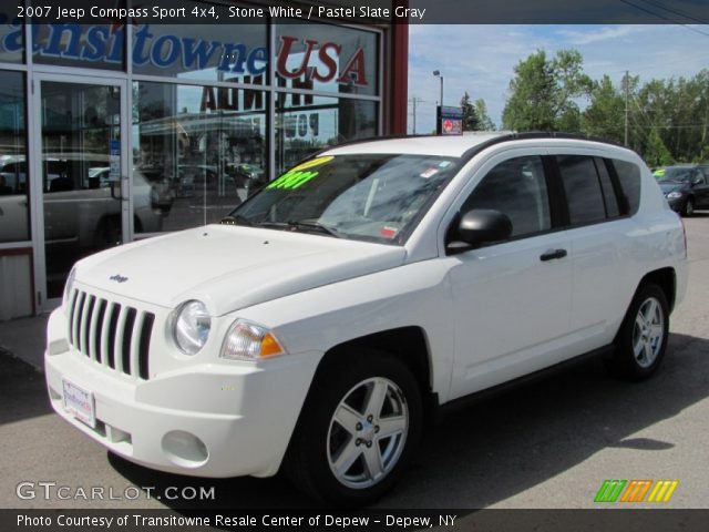2007 Jeep Compass Sport 4x4 in Stone White