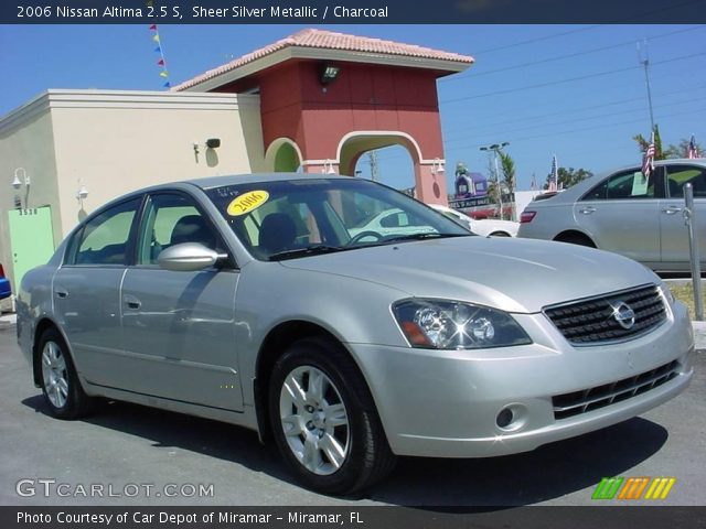 2006 Nissan Altima 2.5 S in Sheer Silver Metallic