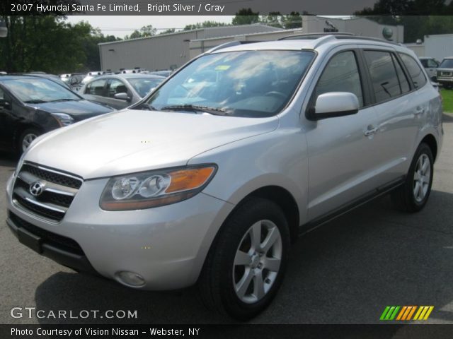 2007 Hyundai Santa Fe Limited in Bright Silver