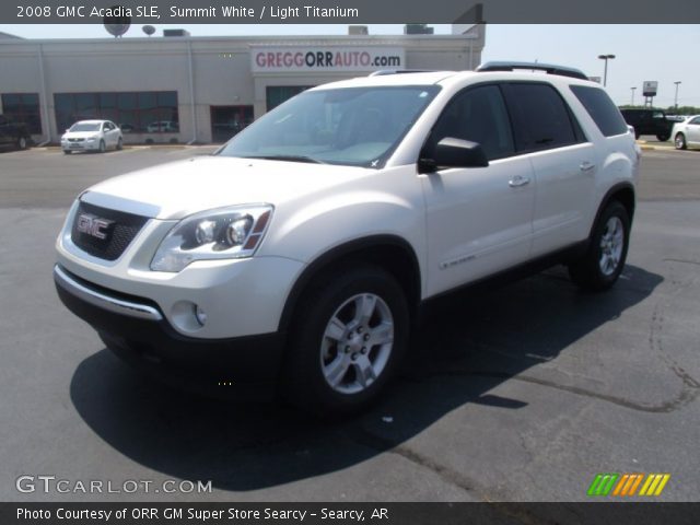 2008 GMC Acadia SLE in Summit White