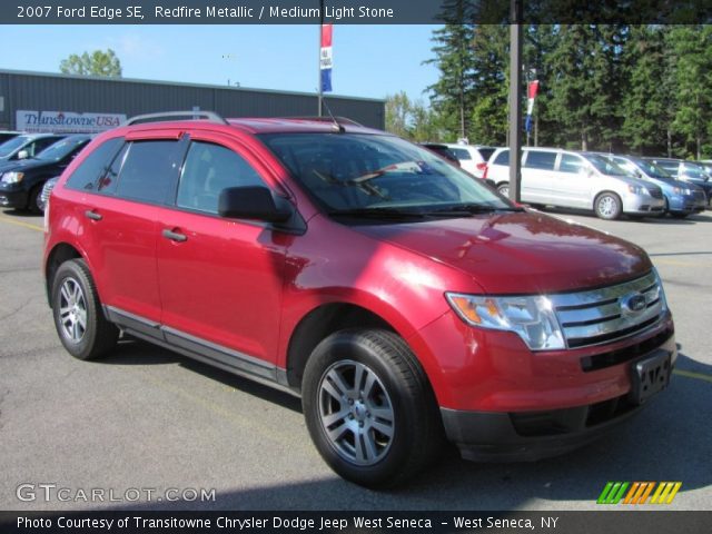2007 Ford Edge SE in Redfire Metallic