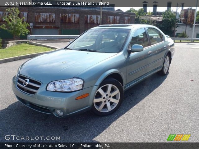 2002 Nissan Maxima GLE in Tungsten Blue Metallic