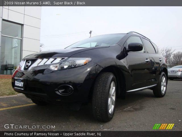 2009 Nissan Murano S AWD in Super Black
