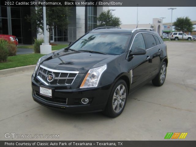 2012 Cadillac SRX Performance in Black Ice Metallic