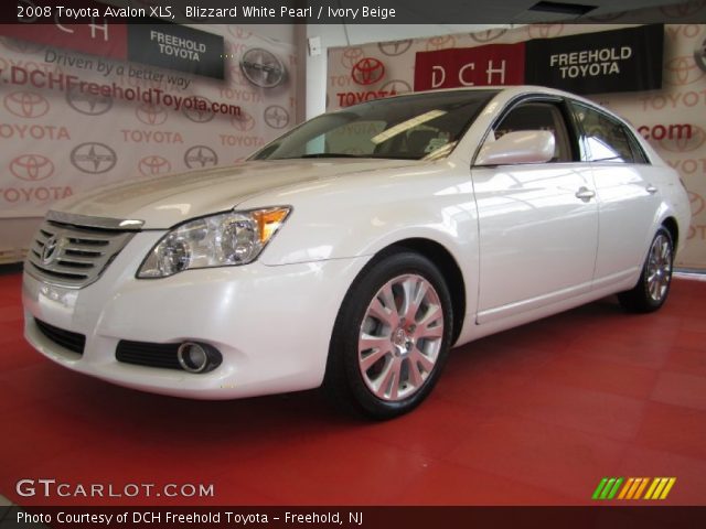 2008 Toyota Avalon XLS in Blizzard White Pearl
