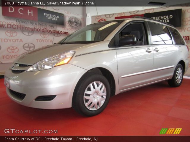 2008 Toyota Sienna LE in Silver Shadow Pearl