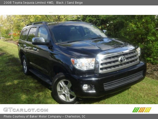 2008 Toyota Sequoia Limited 4WD in Black