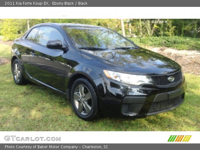 2011 Kia Forte Koup EX in Ebony Black