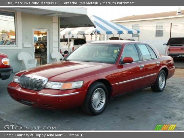 2000 Mercury Grand Marquis LS in Toreador Red Metallic