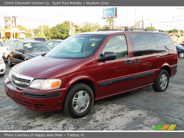 2004 Chevrolet Venture LS in Sport Red Metallic