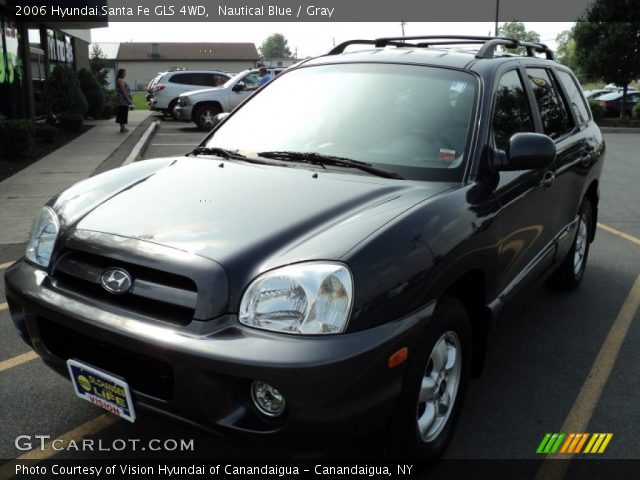 2006 Hyundai Santa Fe GLS 4WD in Nautical Blue