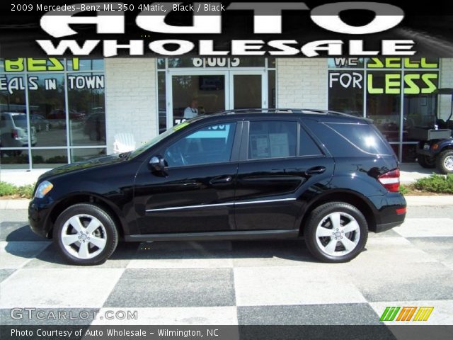 2009 Mercedes-Benz ML 350 4Matic in Black