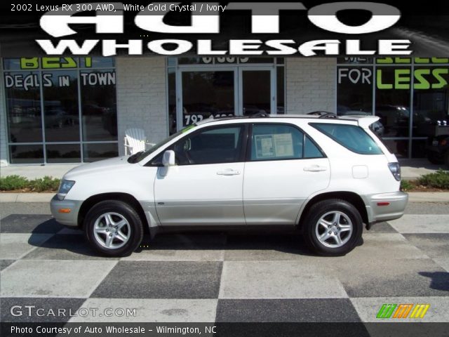 2002 Lexus RX 300 AWD in White Gold Crystal