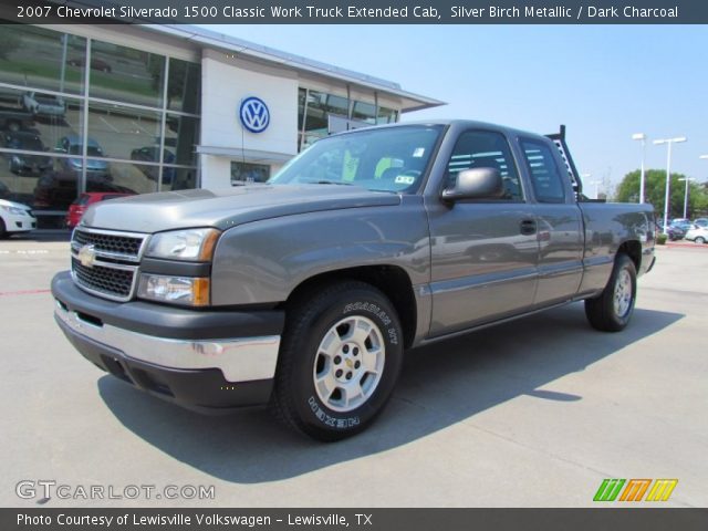 2007 Chevrolet Silverado 1500 Classic Work Truck Extended Cab in Silver Birch Metallic