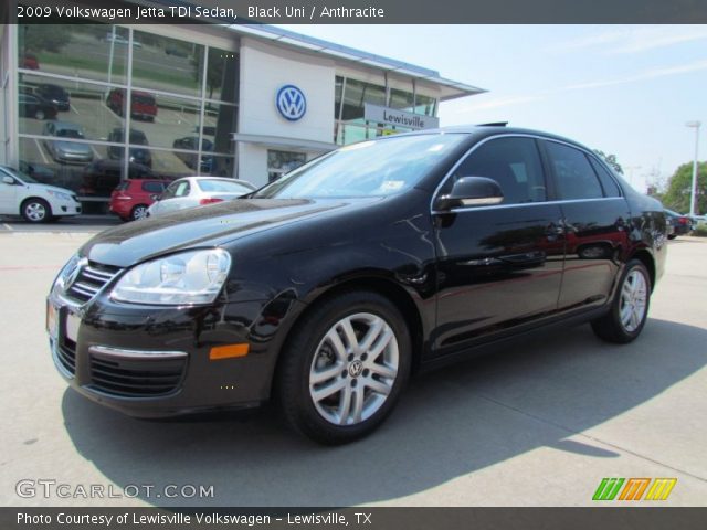 2009 Volkswagen Jetta TDI Sedan in Black Uni