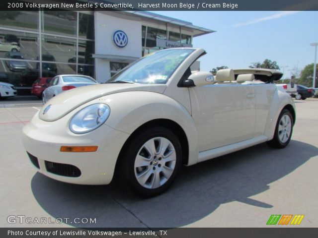 2008 Volkswagen New Beetle S Convertible in Harvest Moon Beige