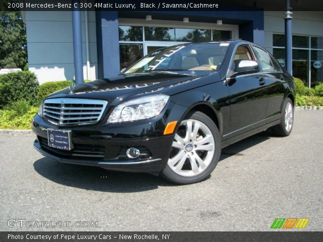 2008 Mercedes-Benz C 300 4Matic Luxury in Black