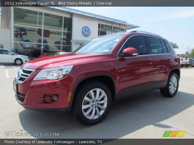 2011 Volkswagen Tiguan SE in Wild Cherry Metallic