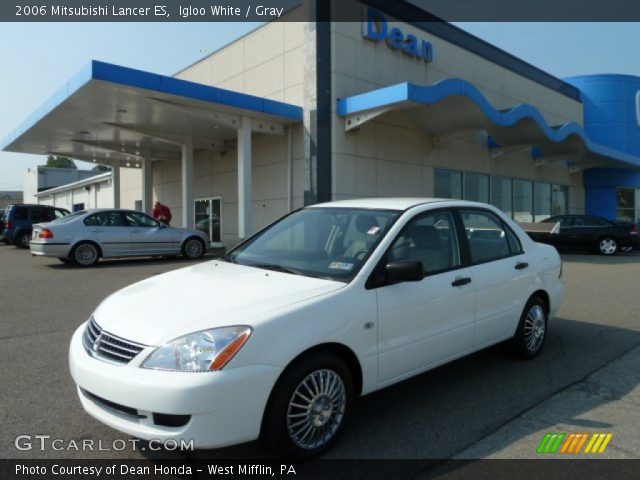 2006 Mitsubishi Lancer ES in Igloo White