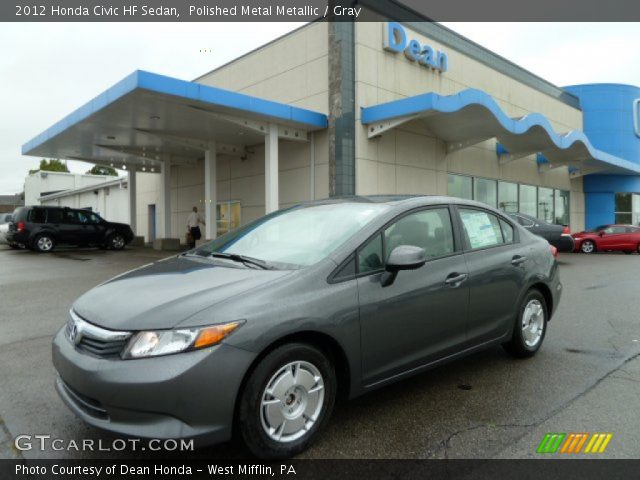 2012 Honda Civic HF Sedan in Polished Metal Metallic