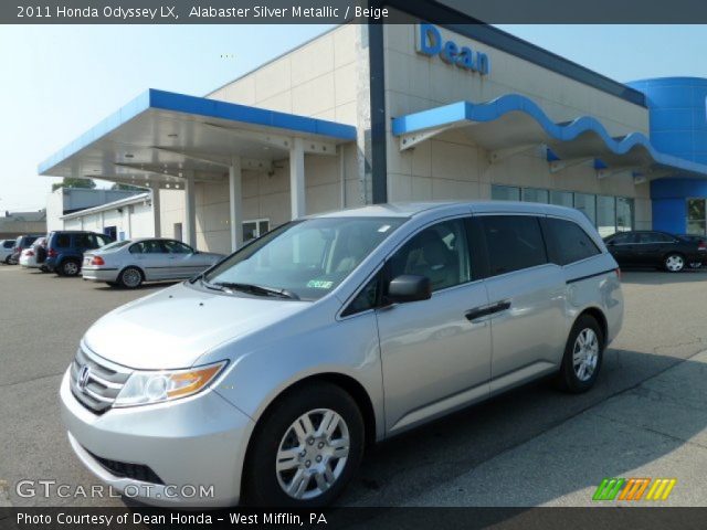 2011 Honda Odyssey LX in Alabaster Silver Metallic