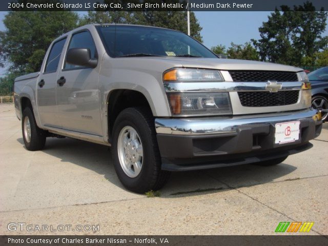 2004 Chevrolet Colorado LS Crew Cab in Silver Birch Metallic