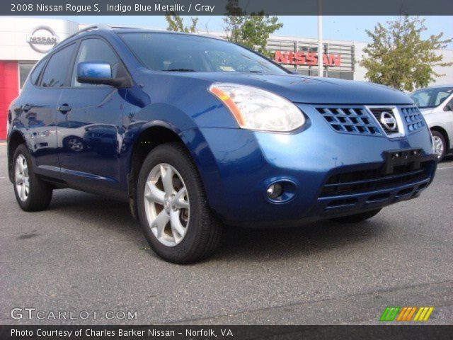 2008 Nissan Rogue S in Indigo Blue Metallic