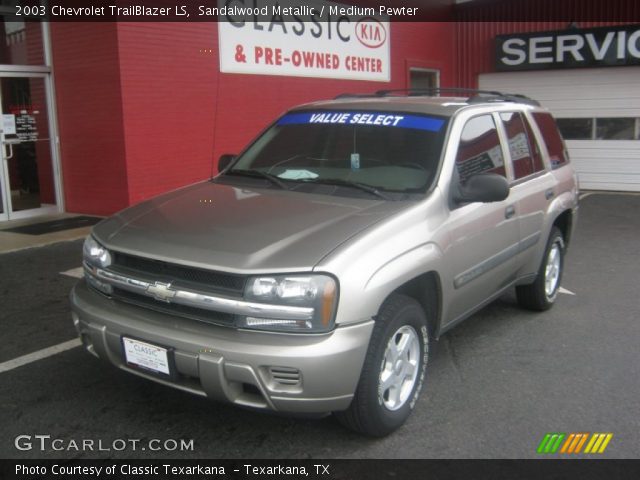2003 Chevrolet TrailBlazer LS in Sandalwood Metallic
